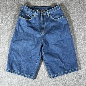 Rocawear Shorts‎ High Rise Dark Wash Baggy Carpenter Hip Hop Y2k Mens Size 34x16